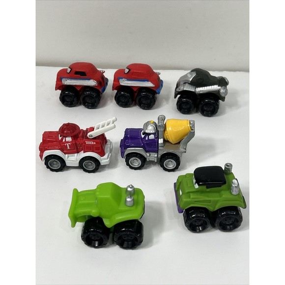 Tonka Chuck & Friends Lot Dozer Fire Cement Truck construction SpiderMan Ironman - Picture 2 of 7